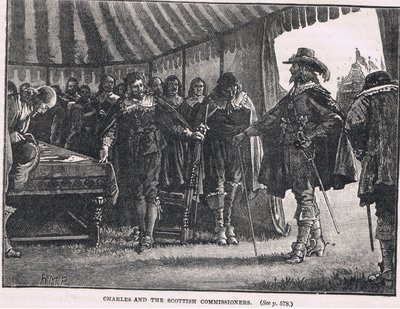 Charles and the Scottish Commissioners 1639 by Henry Marriott Paget